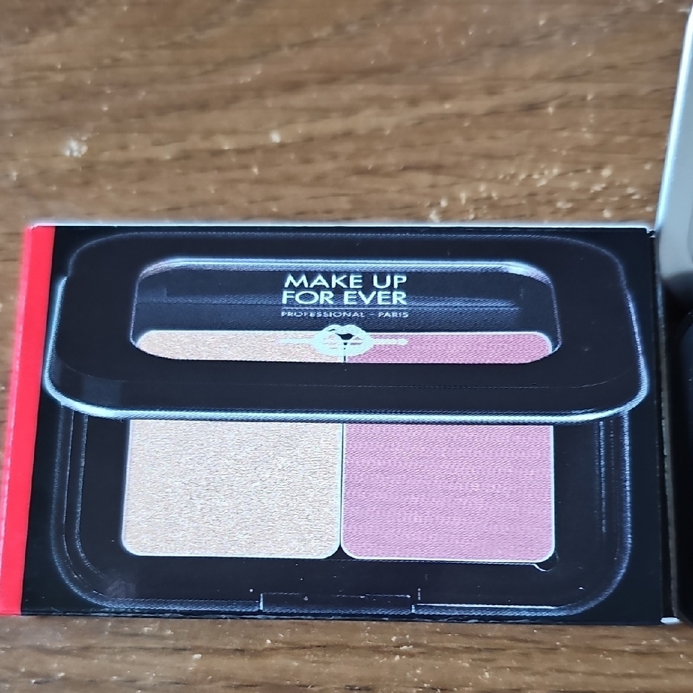 NIB Makeup Forever Artist Face Color Duo - Highlighter & Blush - S214 & H106